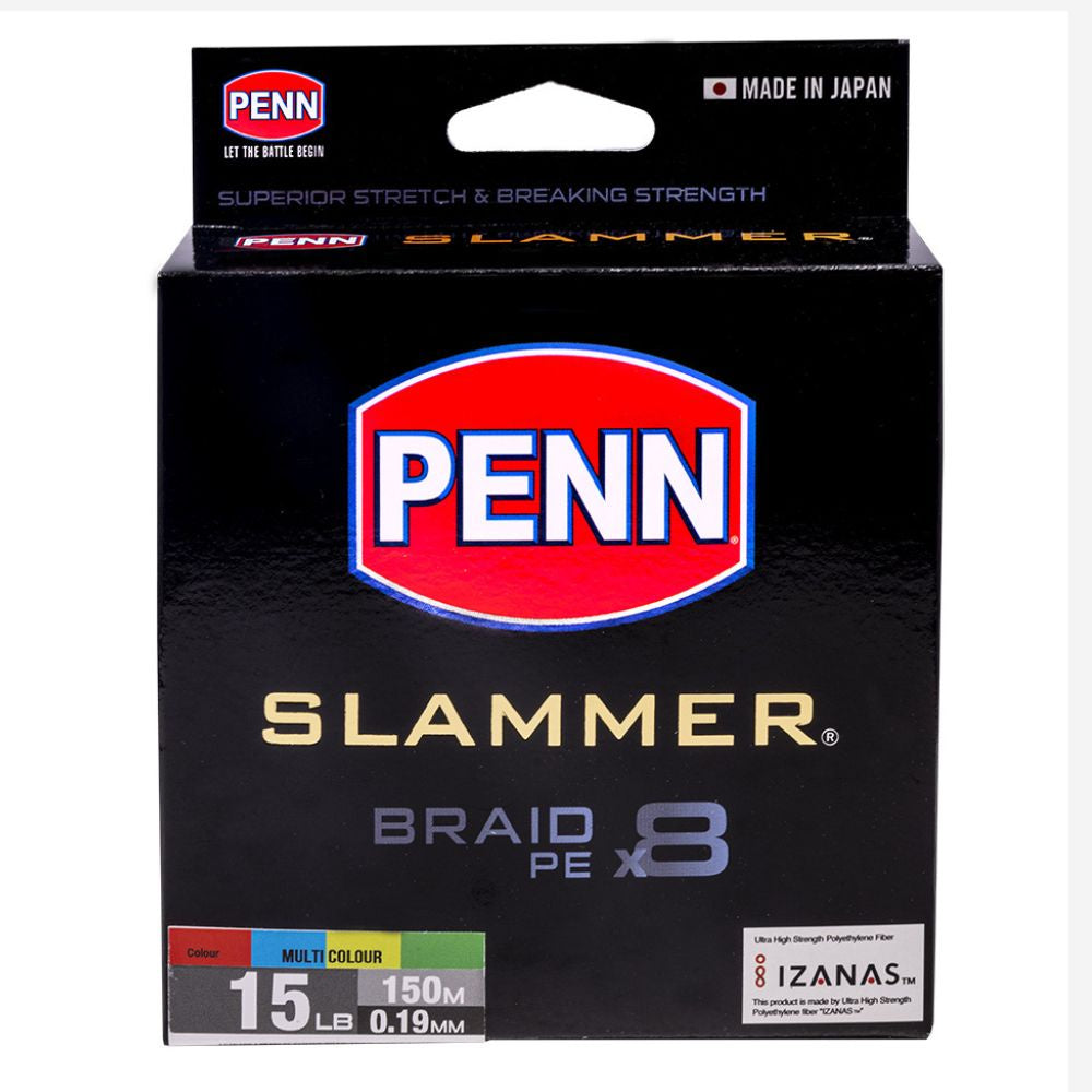 Penn Slammer Braid - Multicolour