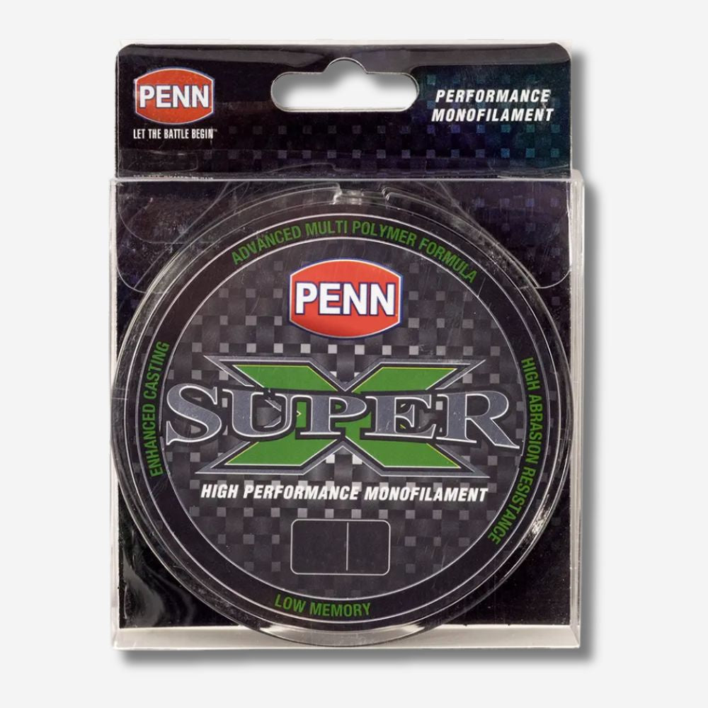 Penn Super X Mono 25lb 300m Green