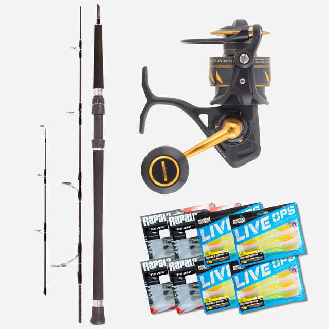 Penn Slammer IV 5500 / Crucis Elite 541M PE 3-5 Spinning Combo