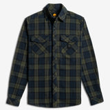 Desolve Plaidfish Shirt Navy/Green