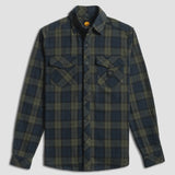 Desolve Plaidfish Shirt Navy/Green
