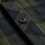 Desolve Plaidfish Shirt Navy/Green