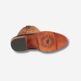 Ringers Western Davidson Mens Cuban Heel Boot - Burnt Brown
