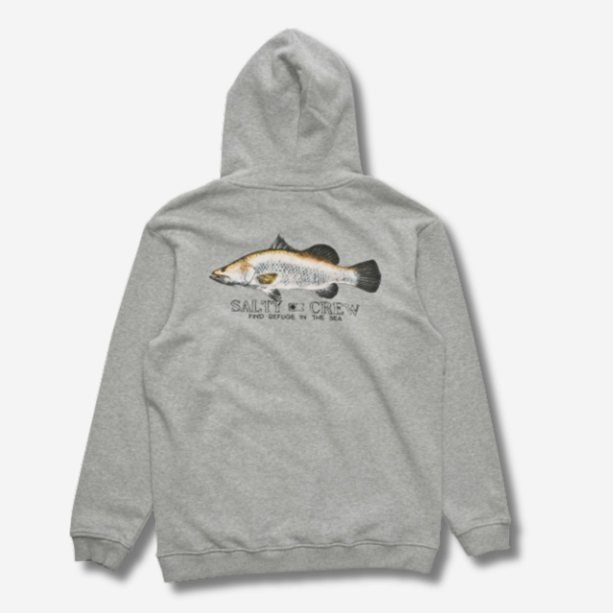 SALTY CREW Barra Hoodie Grey Marle