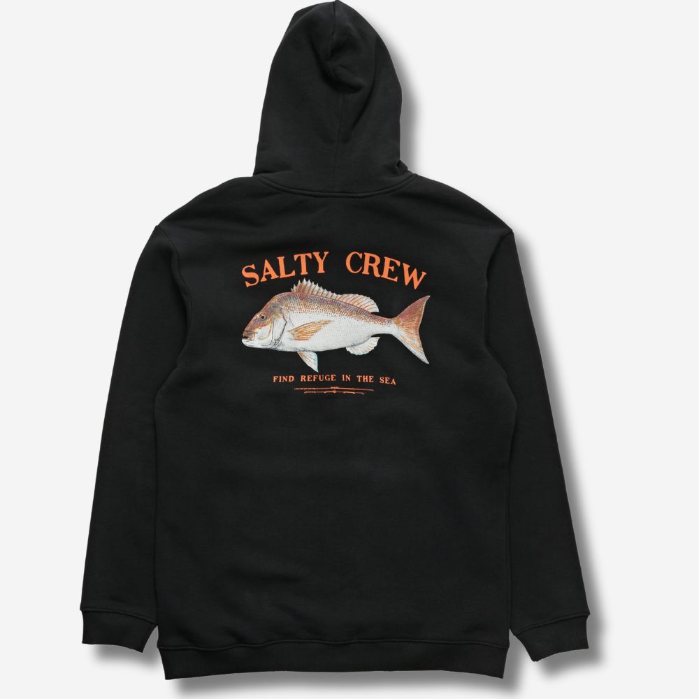 SALTY CREW  Snapper Hoodie Black