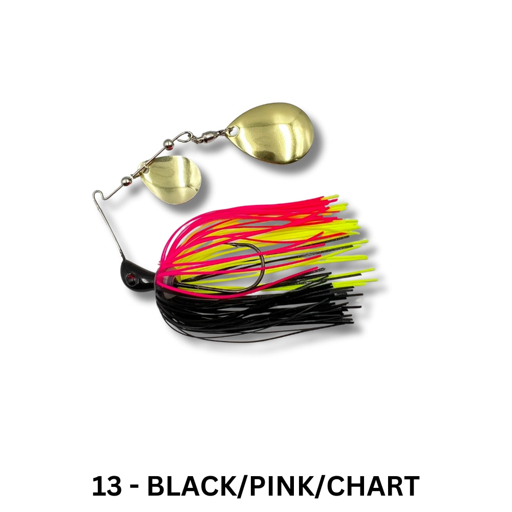 Spinwright Lures - 1/4oz Double Colorado Spinnerbait