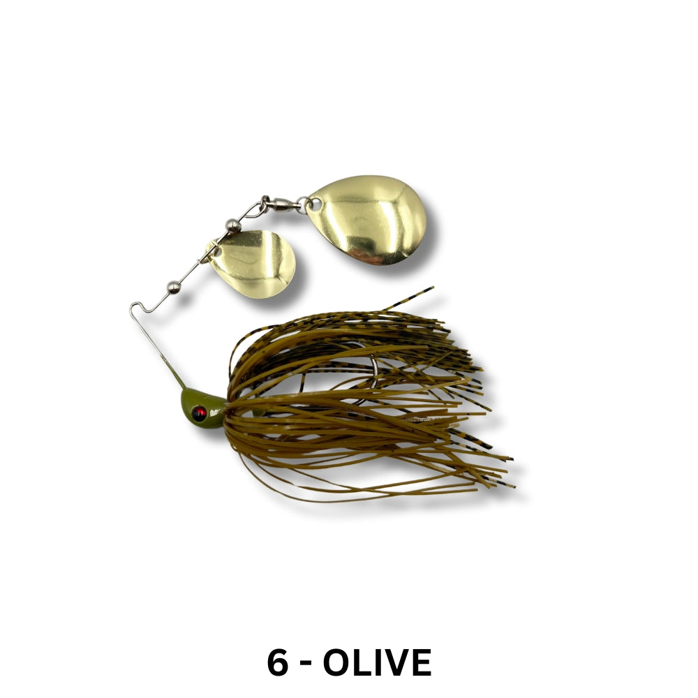 Spinwright Lures - 1/4oz Double Colorado Spinnerbait