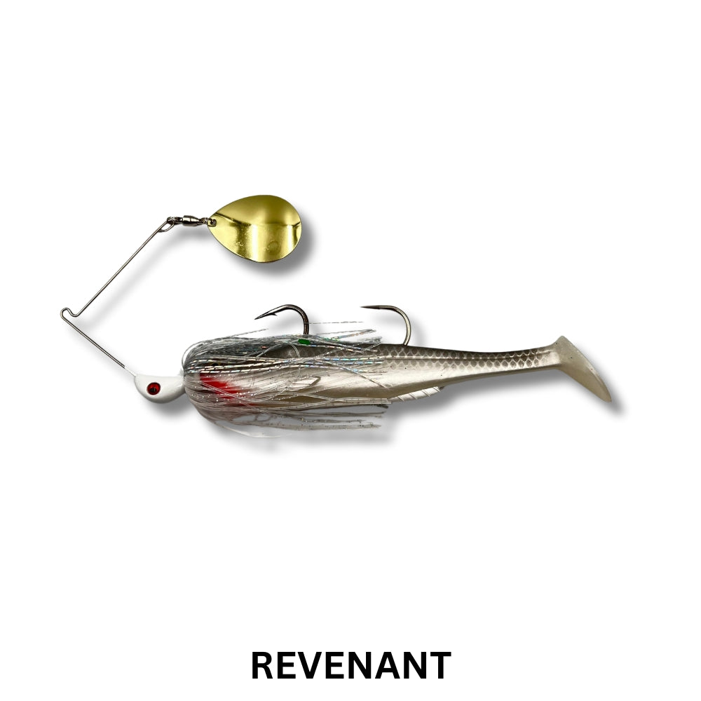 Spinwright Lures Beast Series - 1oz Single Colorado / 7" Irukandji Spinnerbait