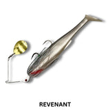 Spinwright Lures Beast Series - 1oz Single Colorado / 9" Irukandji Spinnerbait
