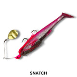 Spinwright Lures Beast Series - 1oz Single Colorado / 9" Irukandji Spinnerbait