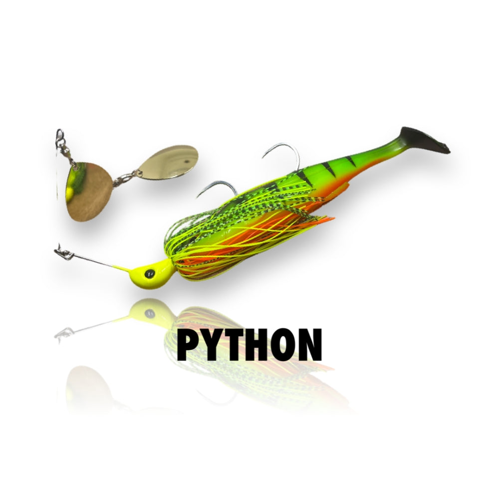 Spinwright Lures Beast Series - 1oz Twinspin w/ 7" Irukandji
