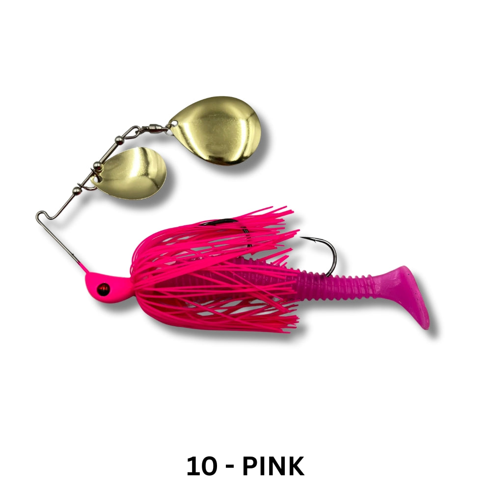 Spinwright Lures 5/8oz Double Colorado Rigged Spinnerbait