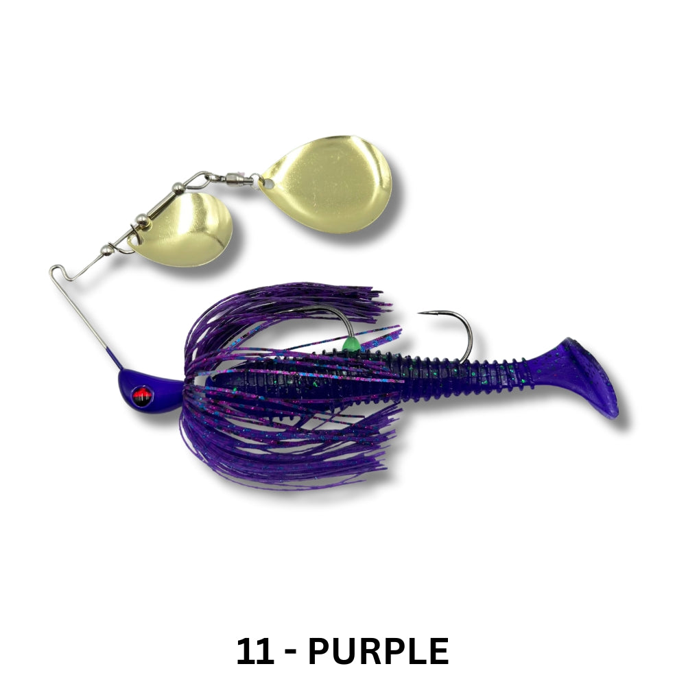 Spinwright Lures 5/8oz Double Colorado Rigged Spinnerbait