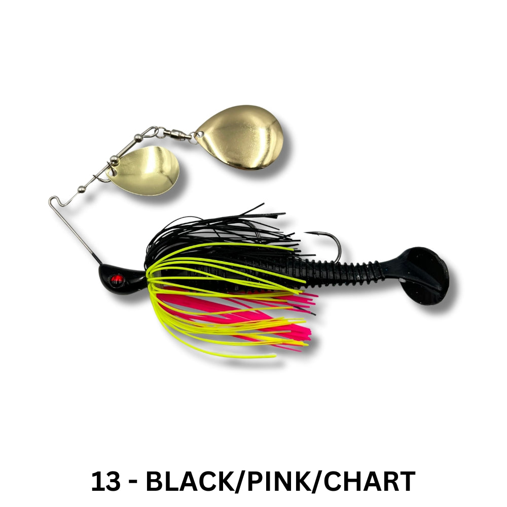 Spinwright Lures 5/8oz Double Colorado Rigged Spinnerbait