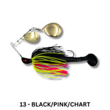 Spinwright Lures 5/8oz Double Colorado Rigged Spinnerbait