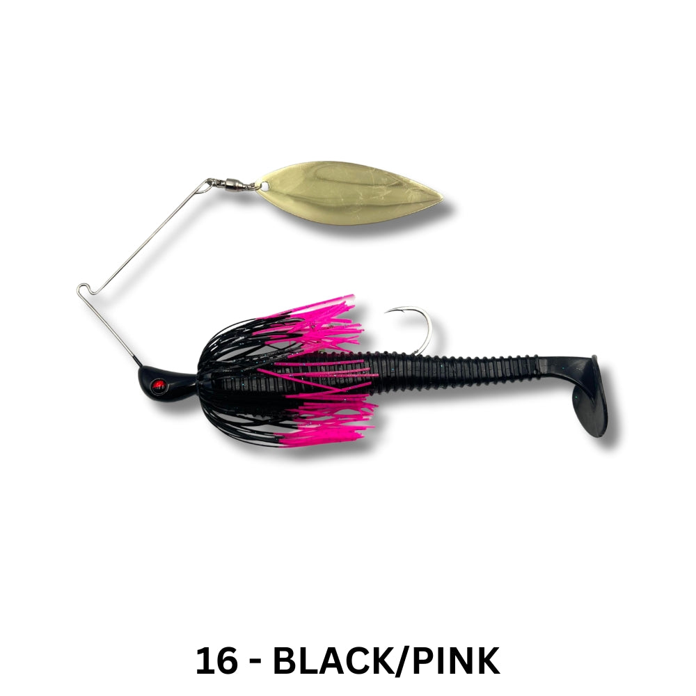 Spinwright 1oz Single Willow Rigged Spinnerbait
