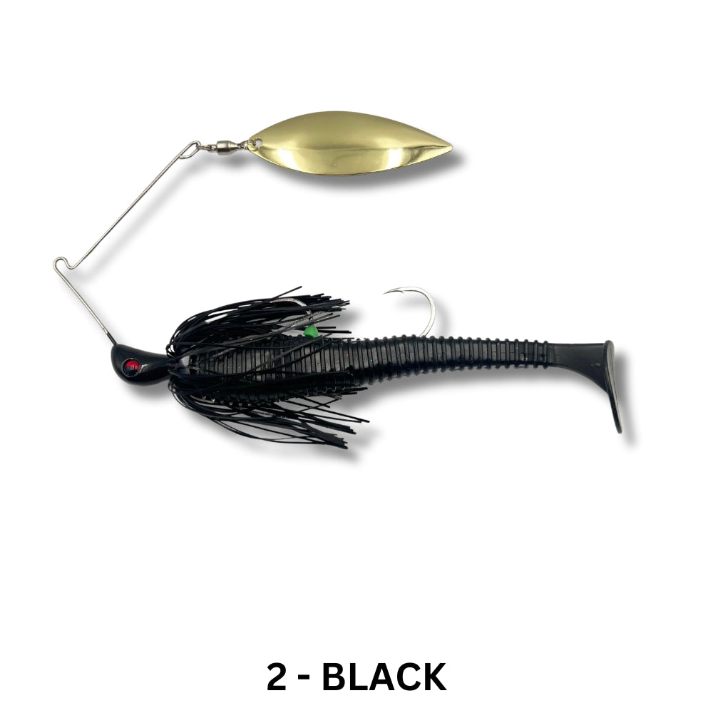 Spinwright 1oz Single Willow Rigged Spinnerbait