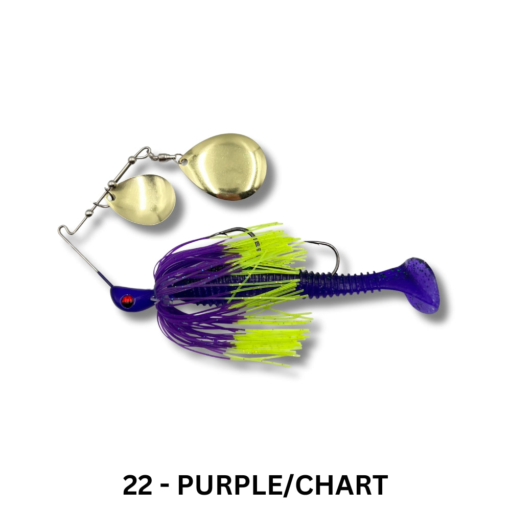 Spinwright Lures 5/8oz Double Colorado Rigged Spinnerbait