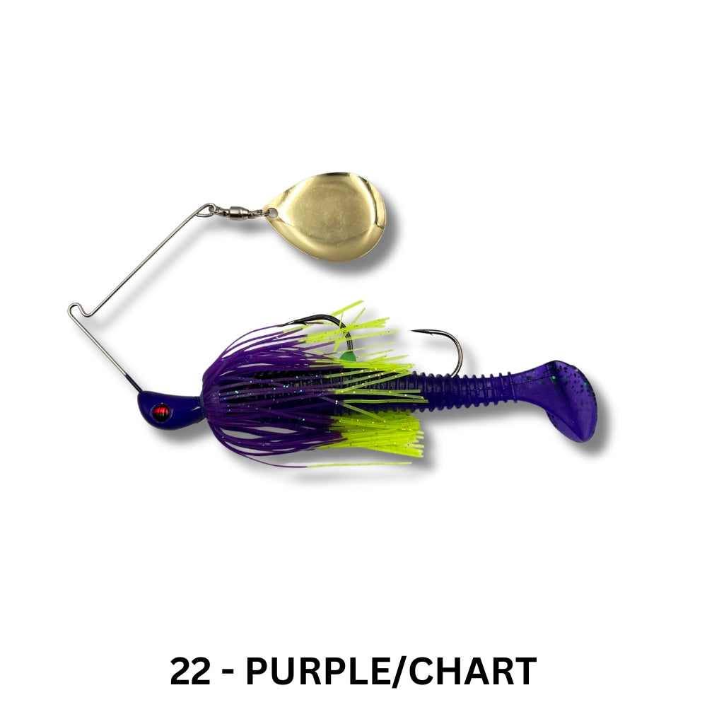 Spinwright Lures 5/8oz Single Colorado Rigged Spinnerbait