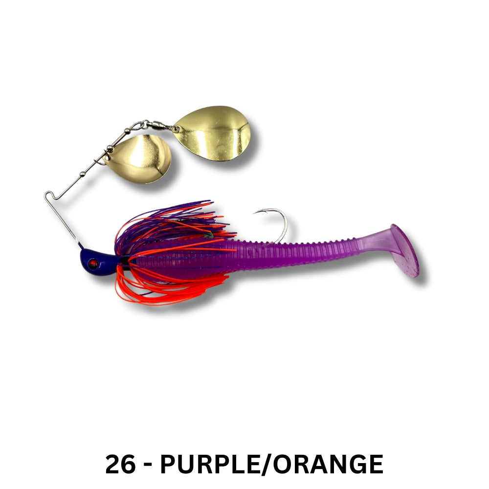 Spinwright Lures 1oz Double Colorado Rigged