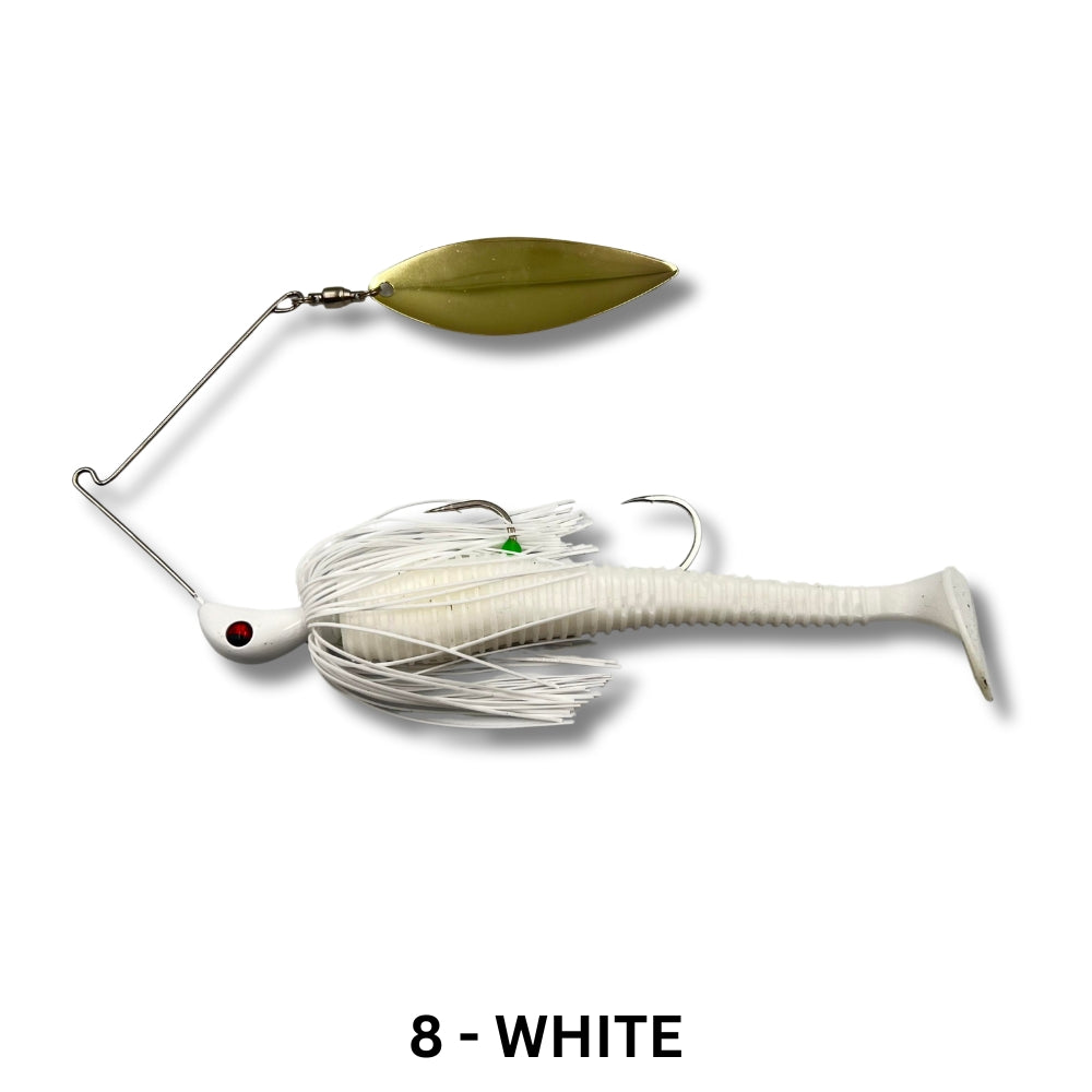 Spinwright 1oz Single Willow Rigged Spinnerbait