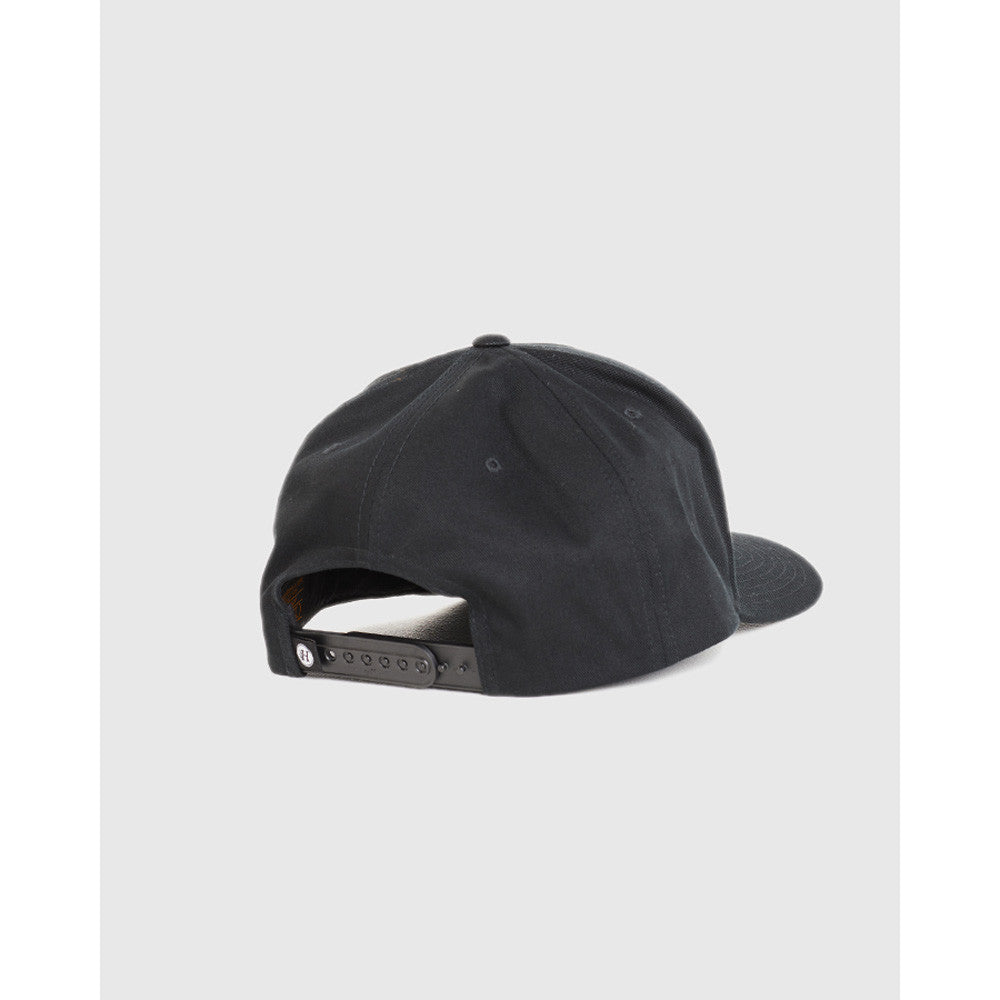 SURF FISH PARTY TWILL SNAPBACK  - BLACK