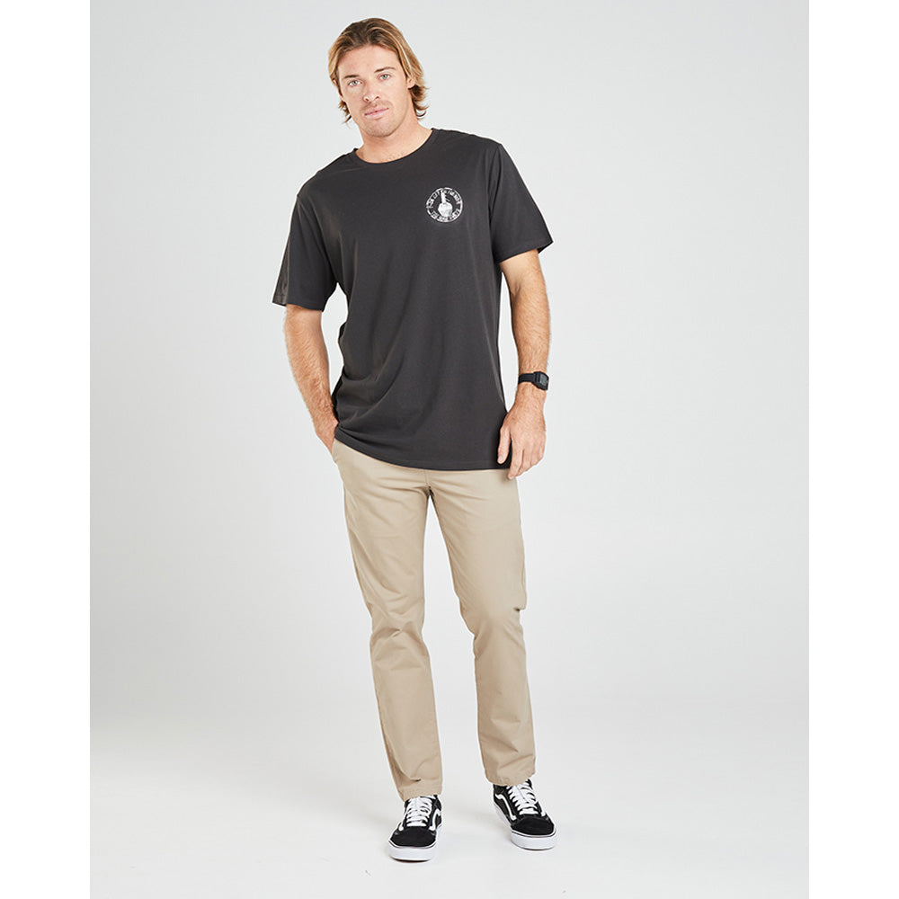 FK OFF IM FISHING SS TEE - VINTAGE BLACK