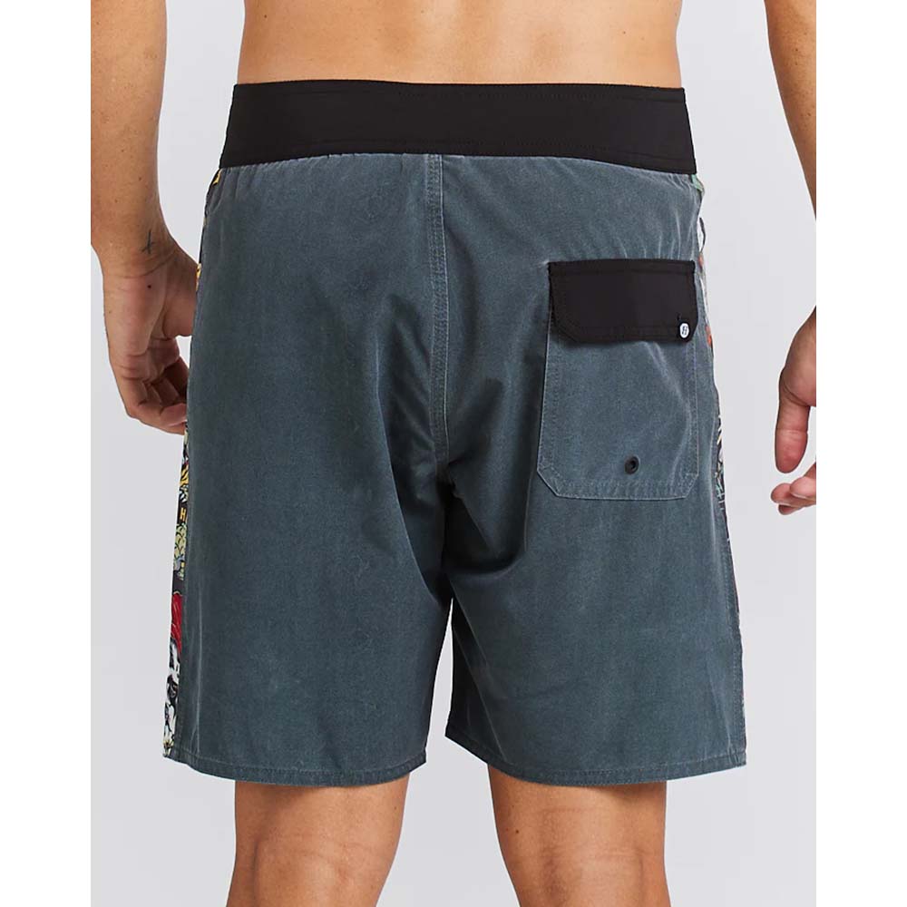 LOOSE IN PARADISE  BOARDSHORT 18" - CHARCOAL