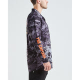 CAPTAIN WHEEL  UPF50+  FISHING JERSEY - BLACK