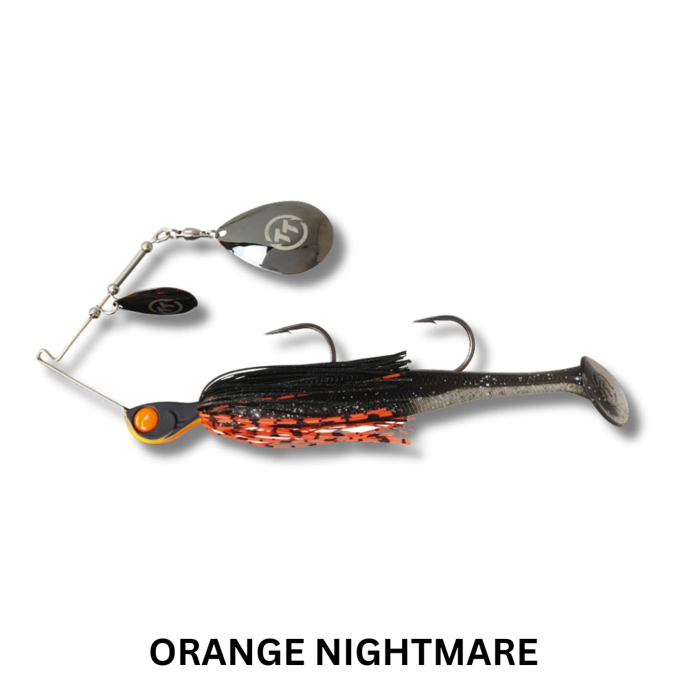 TT Tornado + DBL Colorado Rigged 1oz Spinnerbait