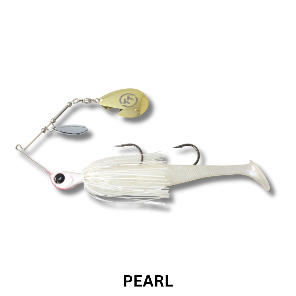 TT Tornado + DBL Colorado Rigged 1oz Spinnerbait