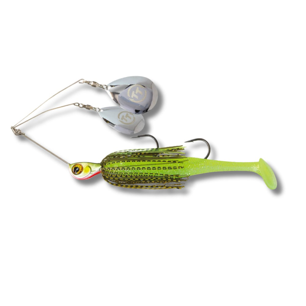 TT Torando + Twin Spin Rigged 3/4oz Spinnerbait