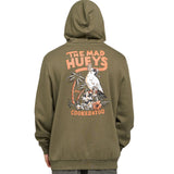 The Mad Huey's Cookedatoo Ahoy | Hooded Pullover - Olive