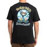 The Mad Hueys Beer and Foaming | SS Tee - Black