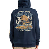 The Mad Hueys Caught FK All Jaw | Fishing Pullover - Navy