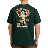 The Mad Hueys Liquid Confidence| SS Tee - Pine Green