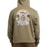 The Mad Hueys Trust Cod | Hooded Pullover - Olive