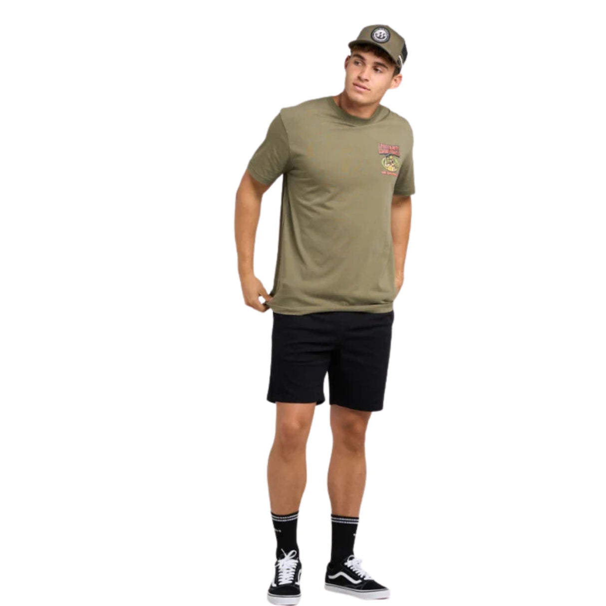 The Mad Hueys Less Blueys | SS Tee - Olive