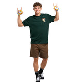 The Mad Hueys Liquid Confidence| SS Tee - Pine Green
