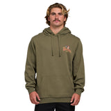 The Mad Hueys Loving Every BBQ | Hooded Pullover - Olive