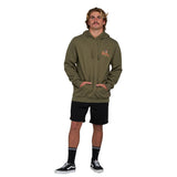 The Mad Hueys Loving Every BBQ | Hooded Pullover - Olive