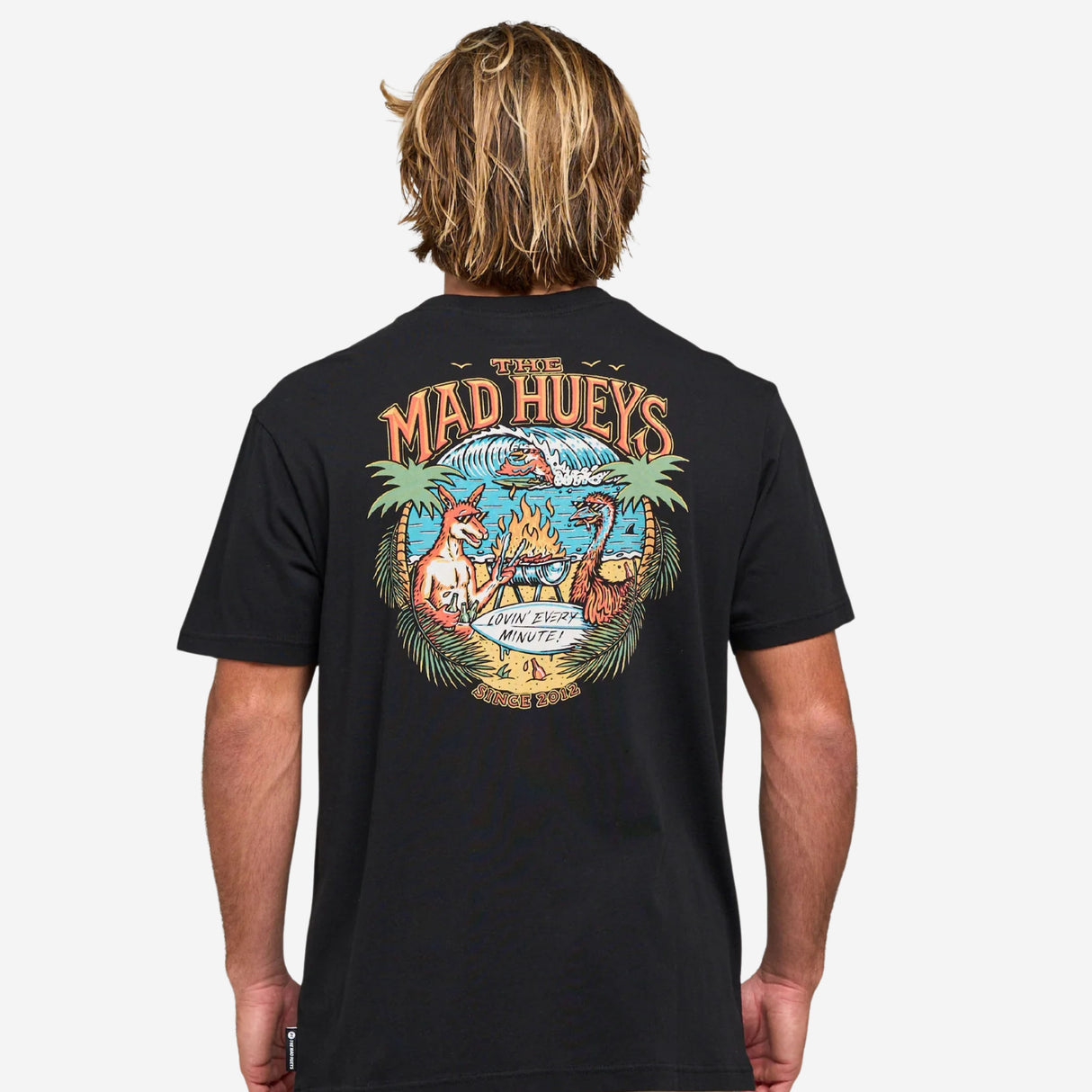 The Mad Hueys Good Days | SS Tee - Cement