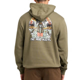 The Mad Hueys Trust Cod | Hooded Pullover - Olive