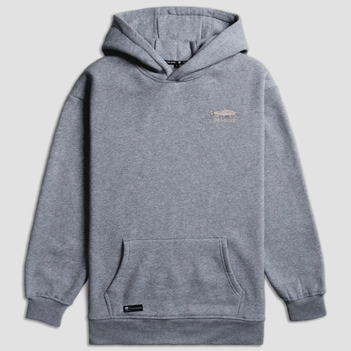Desolve Trutta Hoodie Grey Marle