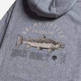 Desolve Trutta Hoodie Grey Marle