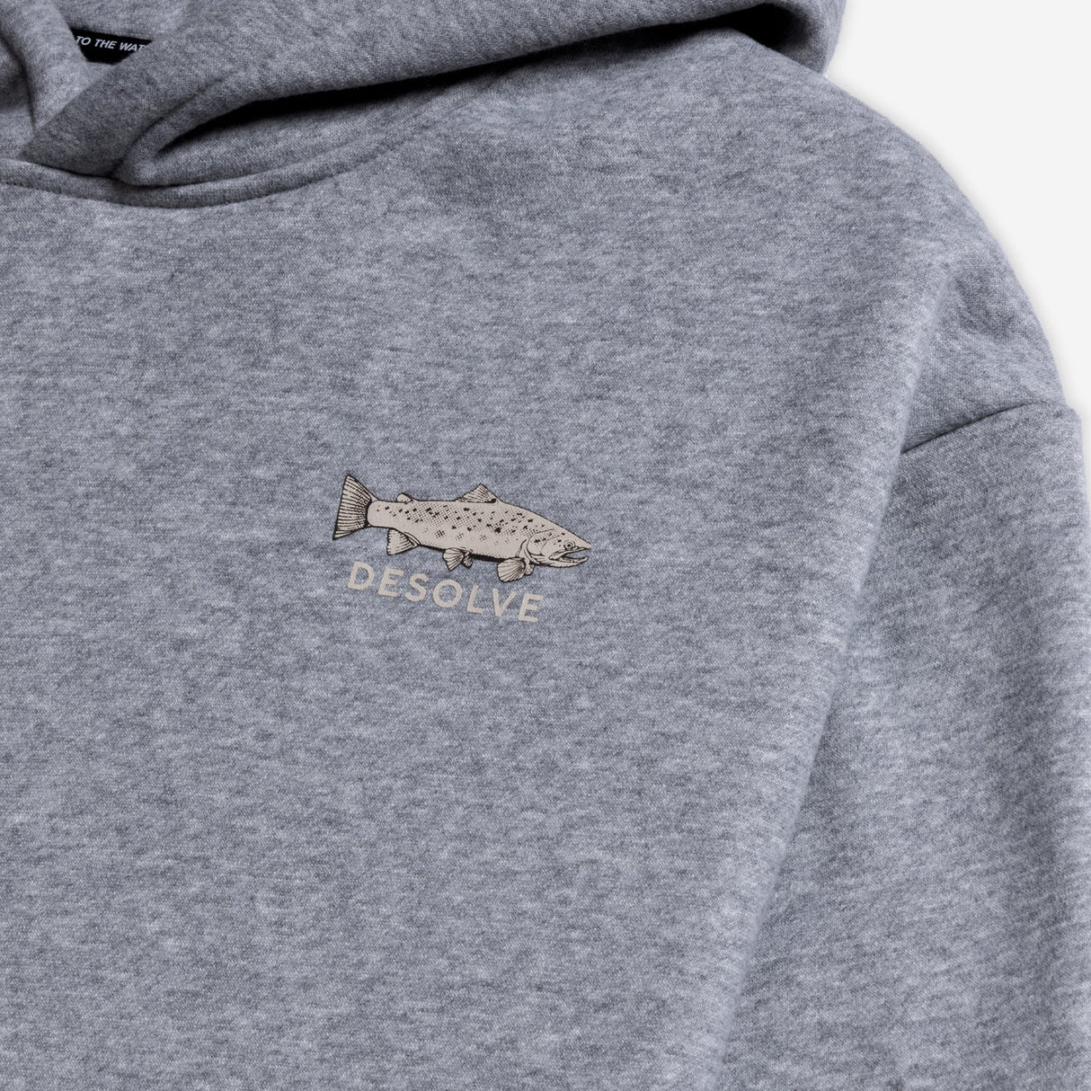 Desolve Trutta Hoodie Grey Marle