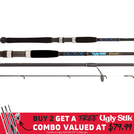 ugly stik gold vs gx2 Spinning Rod Reel Combos by Ugly Stik Ugly Stik Fishing Rods
