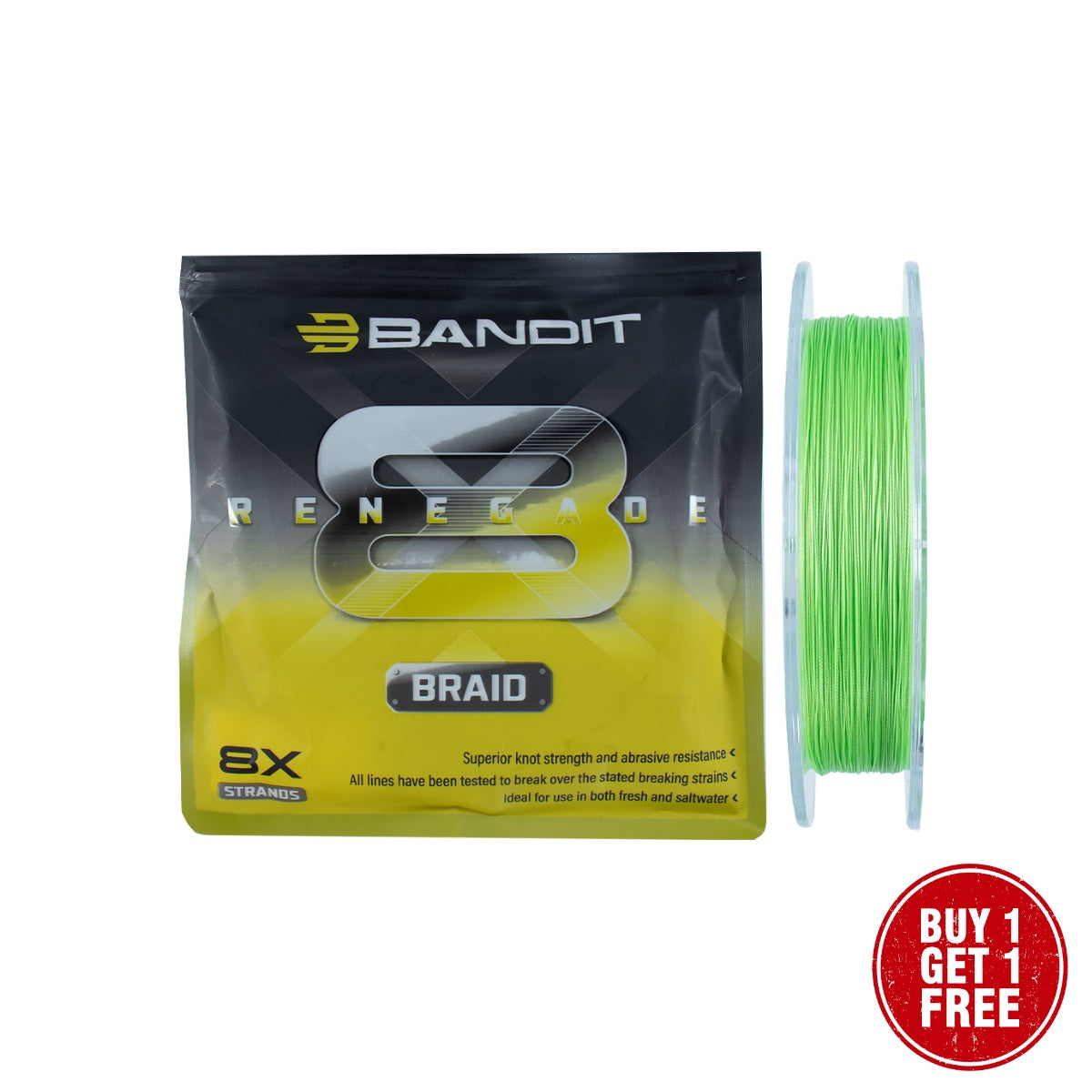 Bandit Renegade X8 Braid 200m