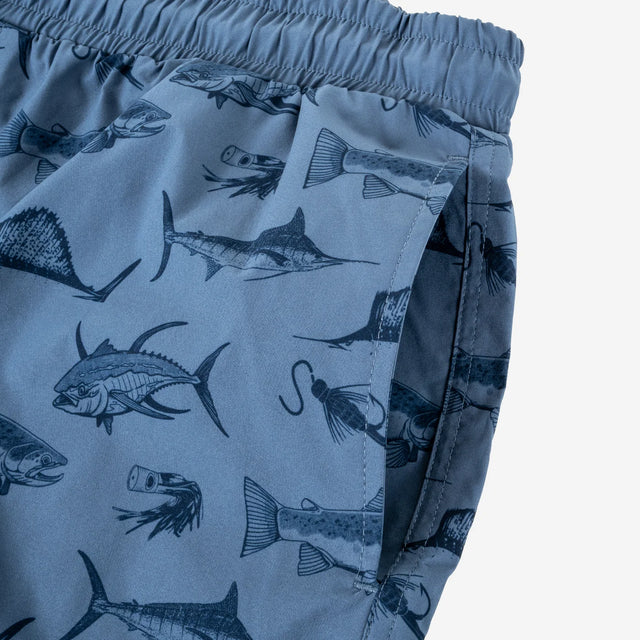 DESOLVE Untouched Harbour Shorts Shift Blue
