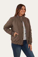 Ringers Western Tesbury Womans Jacket - Brown / Military Green